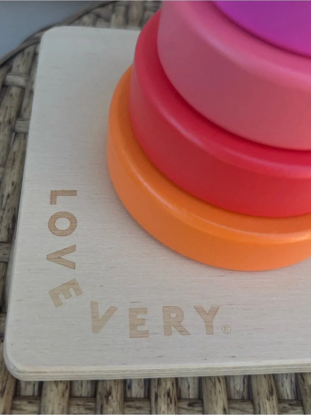 Lovevery Twist & Pivot Pattern Puzzle Wooden Montessori Toy The Investigator